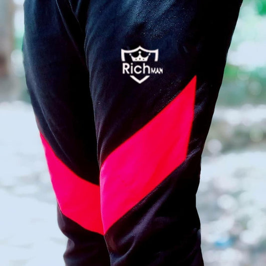 2 Pcs Men's Stitched Polyester Printed Track Suit