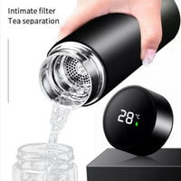 Insulated 500ml Temperature Water Bottle - Perfect for Gym (1 Pc)