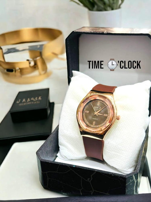 Men's Rubber Strap Watch