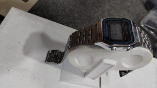 Unisex Stainless Steel Quartz Chain Watch - 1 Pc