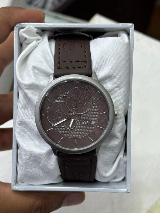 Men's Battery Operated, Water Resistant Watch