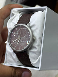Men's Battery Operated, Water Resistant Watch