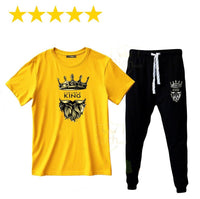 Men's Cotton Printed Track Suit