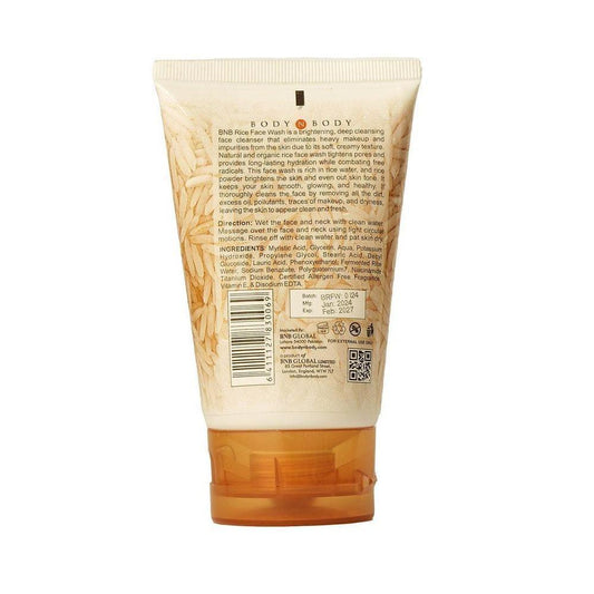 Whitening Facial Scrub - 120g Exfoliator for All Skin Types, Dead Skin Remover, Gentle Formula