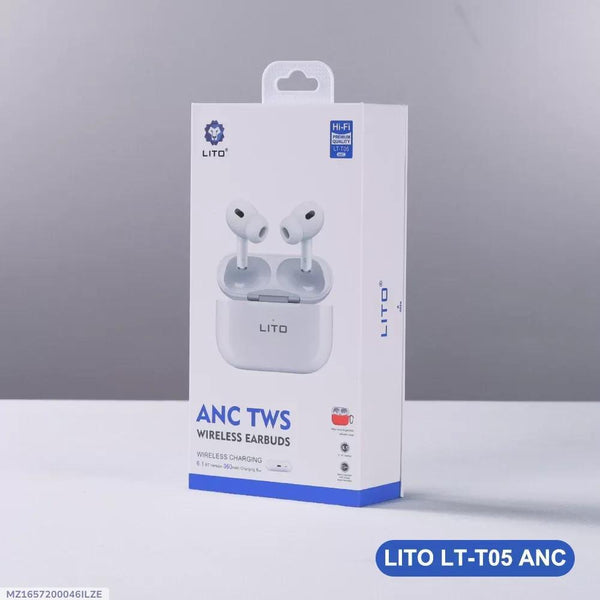 White Active Noise Cancellation 5 Airpods