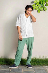 Lagoon Drift White Shirt - Experience Effortless Style and Unmatched Comfort EW-000214