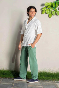 Lagoon Drift White Shirt - Experience Effortless Style and Unmatched Comfort EW-000214