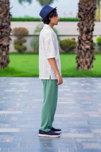 Lagoon Drift White Shirt - Experience Effortless Style and Unmatched Comfort EW-000214