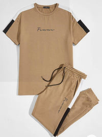 2 Pcs Polyester Plain Track Suit