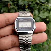 Unisex Stainless Steel Quartz Chain Watch - 1 Pc