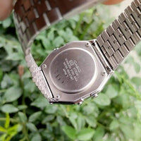 Unisex Stainless Steel Quartz Chain Watch - 1 Pc