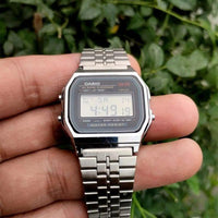 Unisex Stainless Steel Quartz Chain Watch - 1 Pc